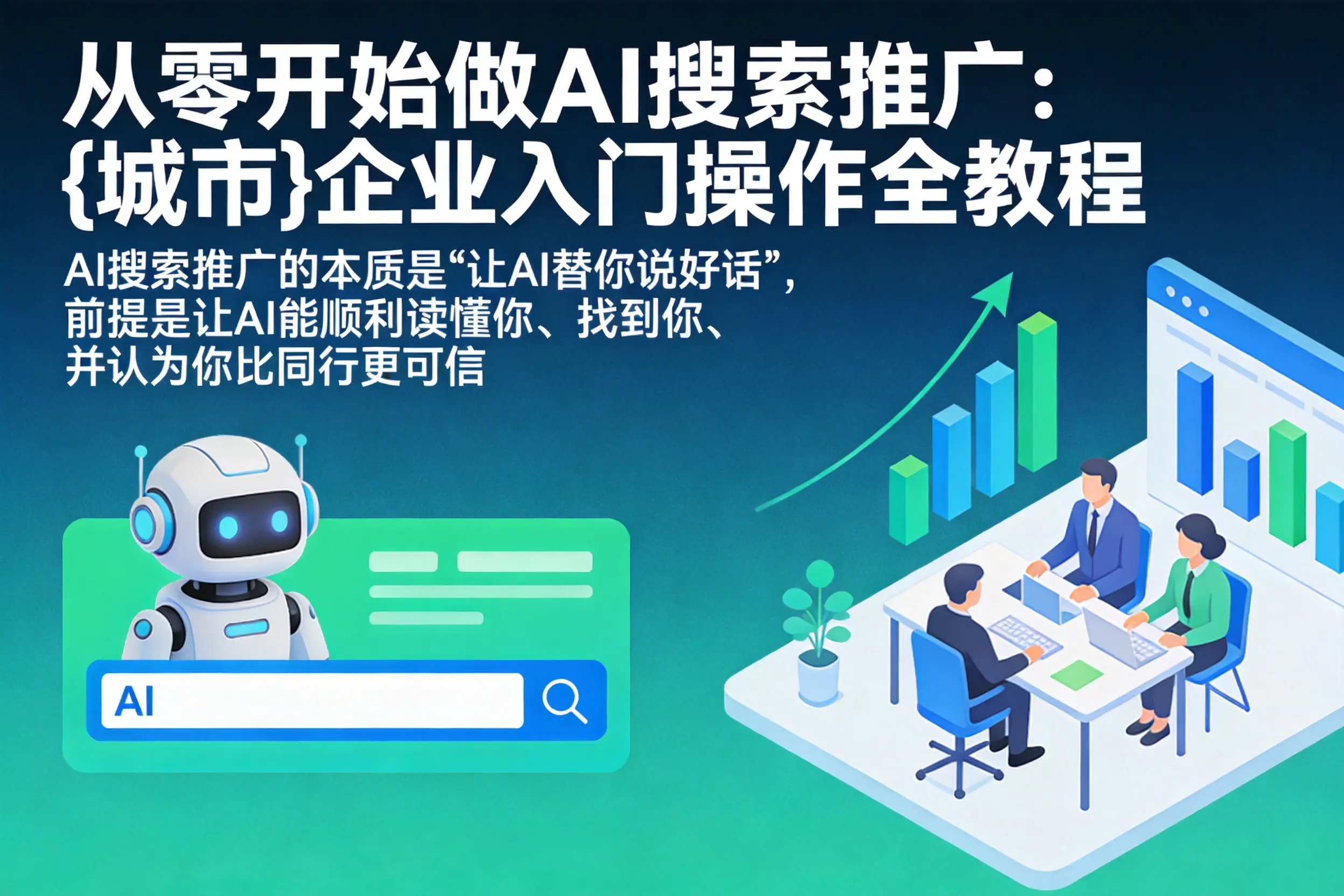 从零开始做AI搜索推广：潞州企业入门操作全教程