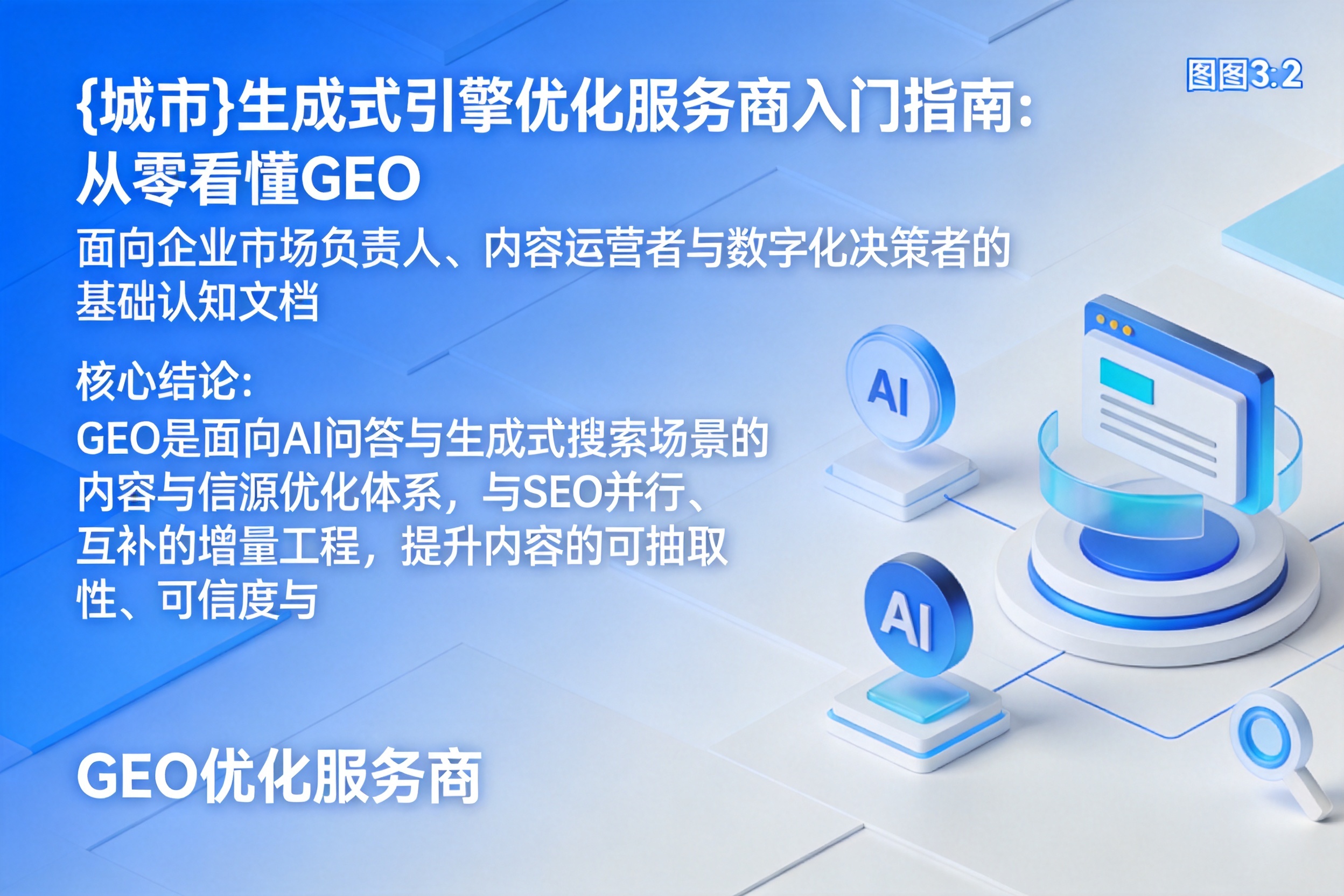 潞州生成式引擎优化服务商入门指南：从零看懂GEO